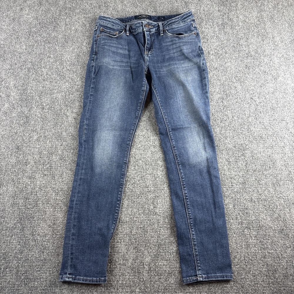 Lucky Brand Mid Wash Slim Straight Leg Jeans - Women's Size 6 / 28